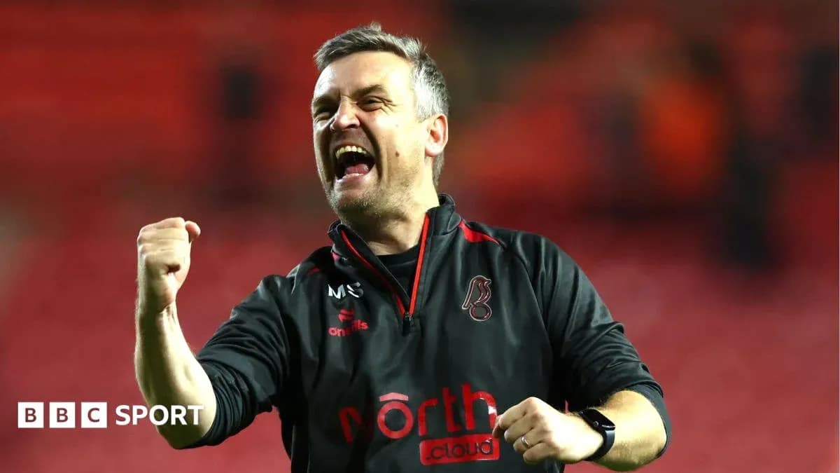 Coach celebrating passionately after a match victory Coach celebrating passionately after a match victory