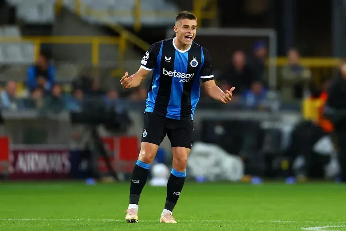 Player gesturing during a football match on field Player gesturing during a football match on field
