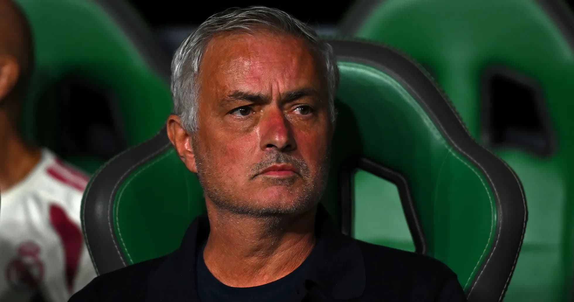 Manager sitting on bench during a match Manager sitting on bench during a match