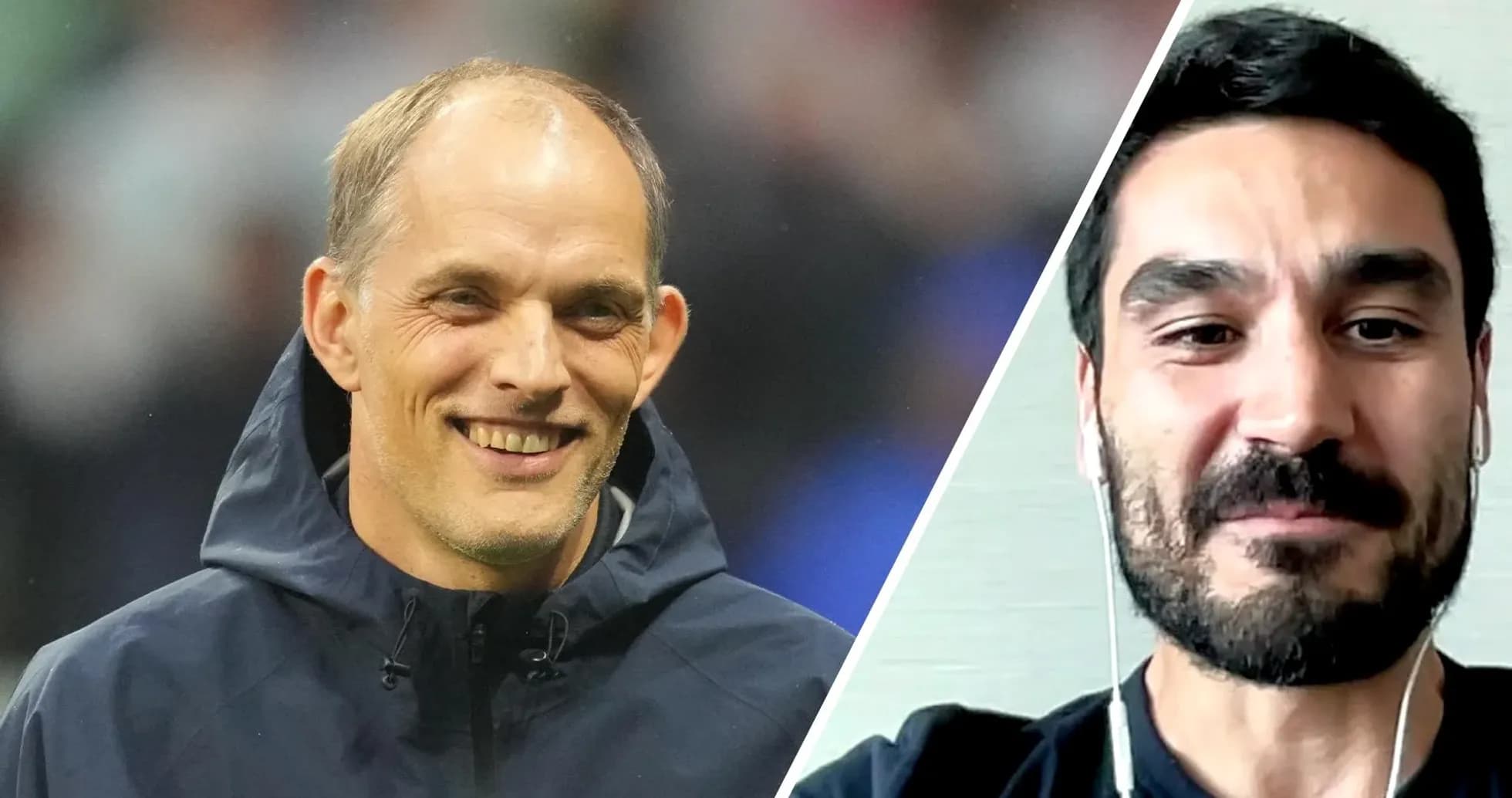 Split image of Thomas Tuchel and Ilkay Gundogan Split image of Thomas Tuchel and Ilkay Gundogan
