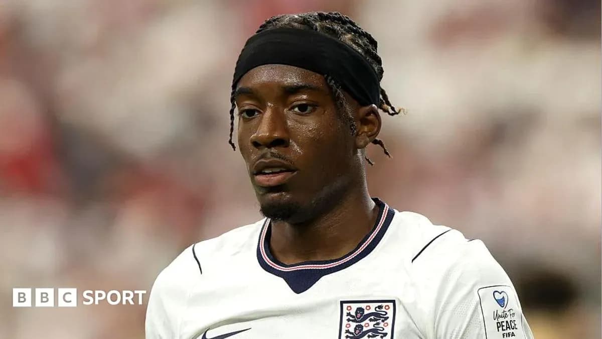 Player in England jersey during a match Player in England jersey during a match