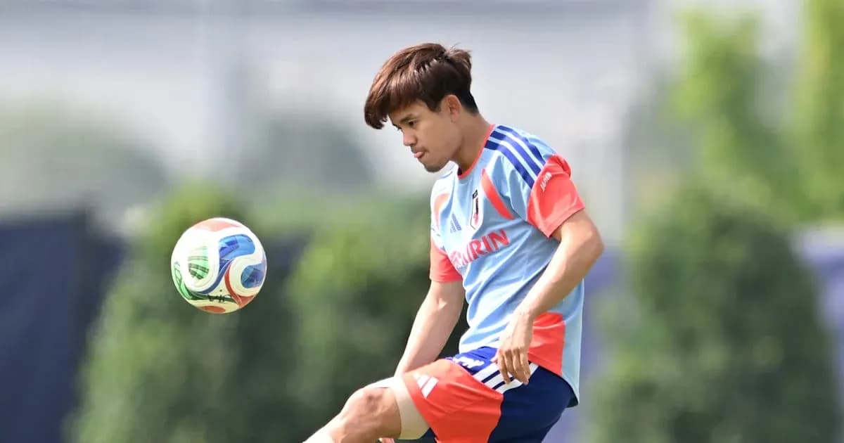 Player performing skill drill with soccer ball Player performing skill drill with soccer ball
