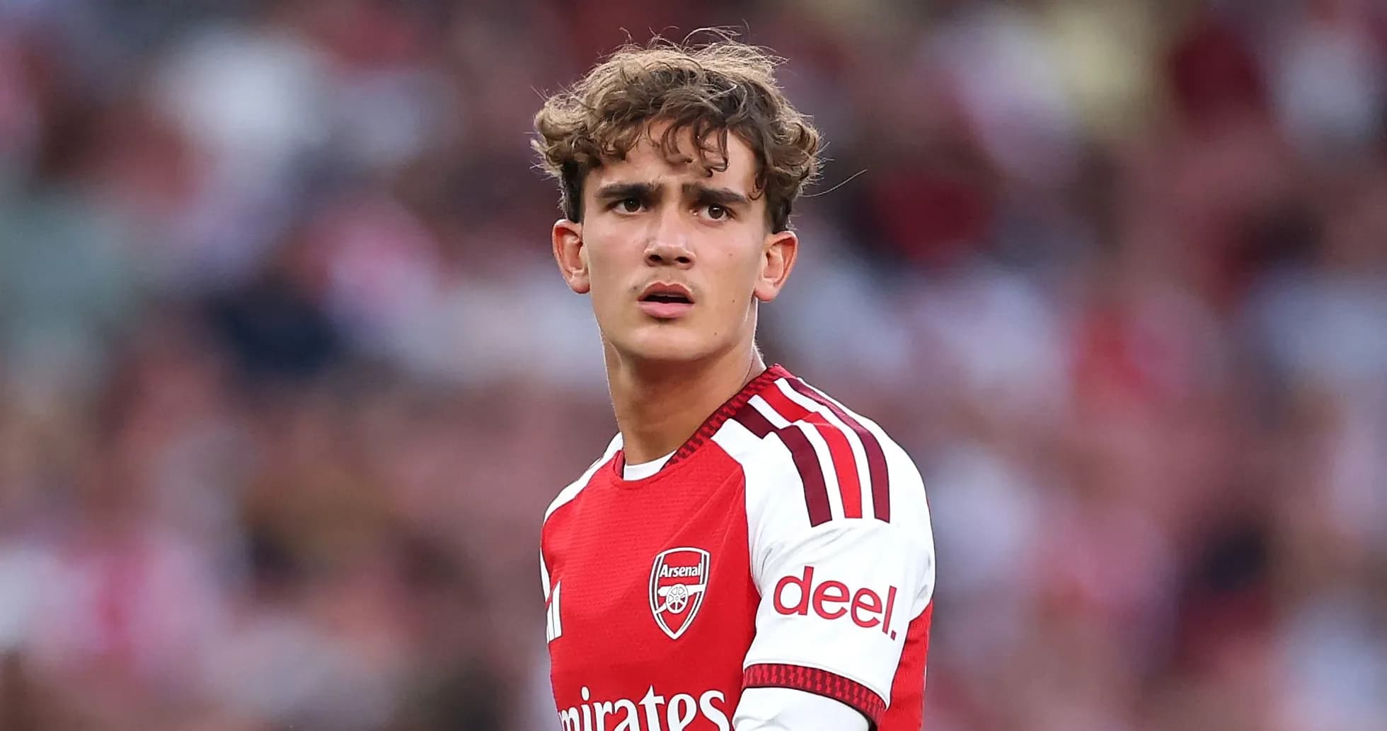 Arsenal player on the field during match Arsenal player on the field during match