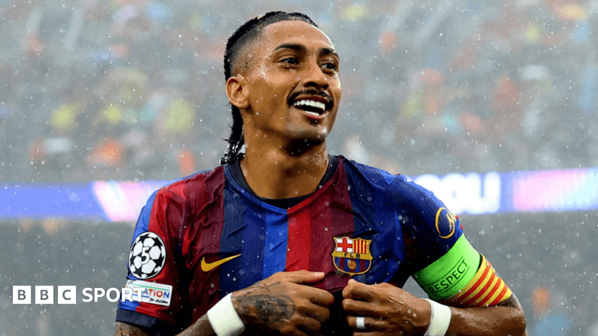 Barcelona Dominates Feyenoord 5-1 with Raphinha's Brilliant Performance in Champions League Barcelona Dominates Feyenoord 5-1 with Raphinha's Brilliant Performance in Champions League