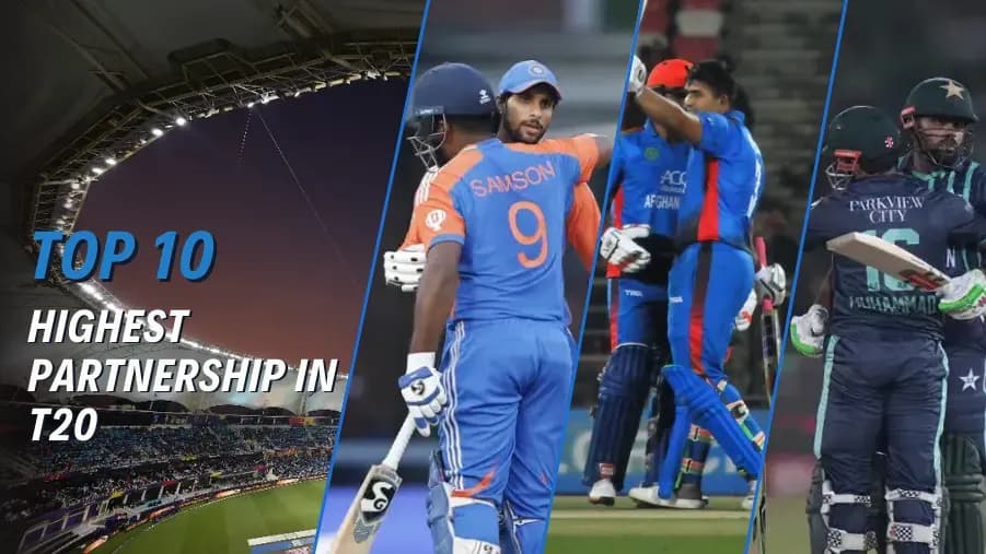 Top 10 Record-Breaking Partnerships in T20 Cricket (Updated 2026) Top 10 Record-Breaking Partnerships in T20 Cricket (Updated 2026)