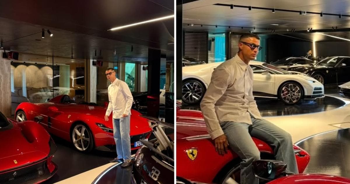 Cristiano Ronaldo's $21M Supercar Collection Unveiled Cristiano Ronaldo's $21M Supercar Collection Unveiled
