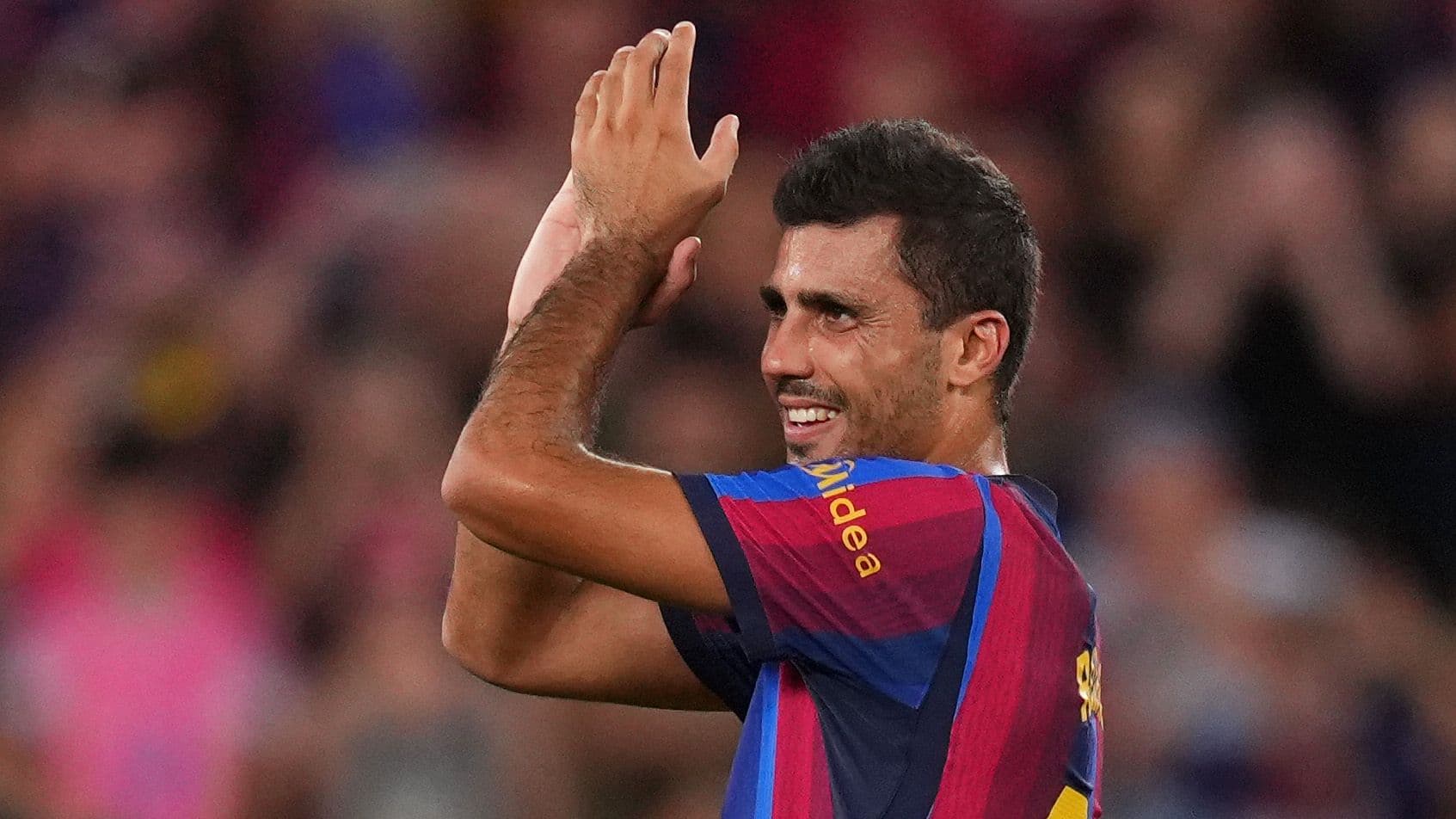 Rodri Delighted After Barcelona Debut in Commanding Win Over Athletic Club Rodri Delighted After Barcelona Debut in Commanding Win Over Athletic Club