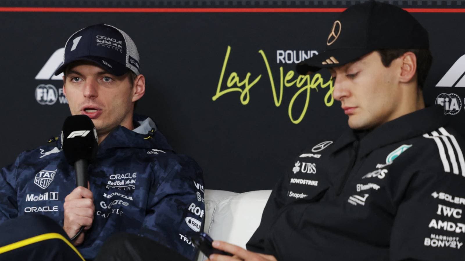 Max Verstappen Responds to George Russell's Call for Cooling Vest Rule Change Before Bahrain GP Max Verstappen Responds to George Russell's Call for Cooling Vest Rule Change Before Bahrain GP