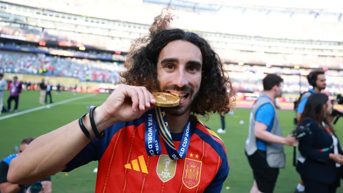Marc Cucurella Honors Luis de la Fuente with Tattoo After Spain's World Cup Victory Marc Cucurella Honors Luis de la Fuente with Tattoo After Spain's World Cup Victory