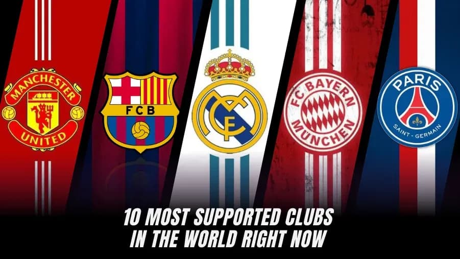 Top 10 Football Clubs with the Largest Global Fanbase in 2026 Top 10 Football Clubs with the Largest Global Fanbase in 2026