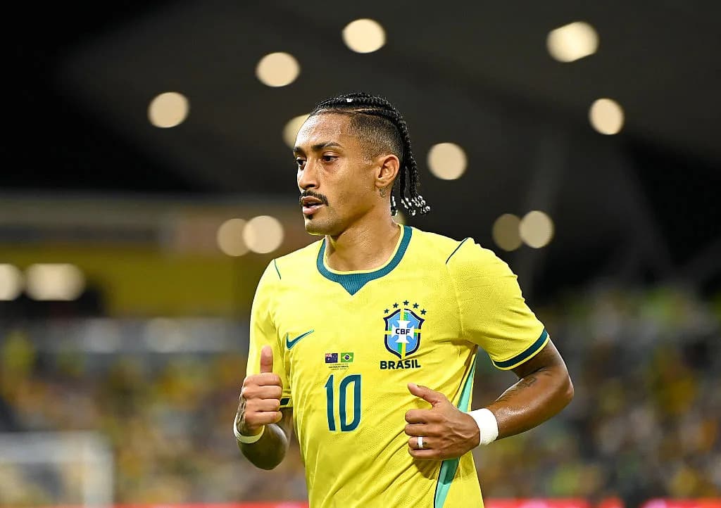 Raphinha Leads Brazil as Striker with Seven Changes Against Australia Raphinha Leads Brazil as Striker with Seven Changes Against Australia