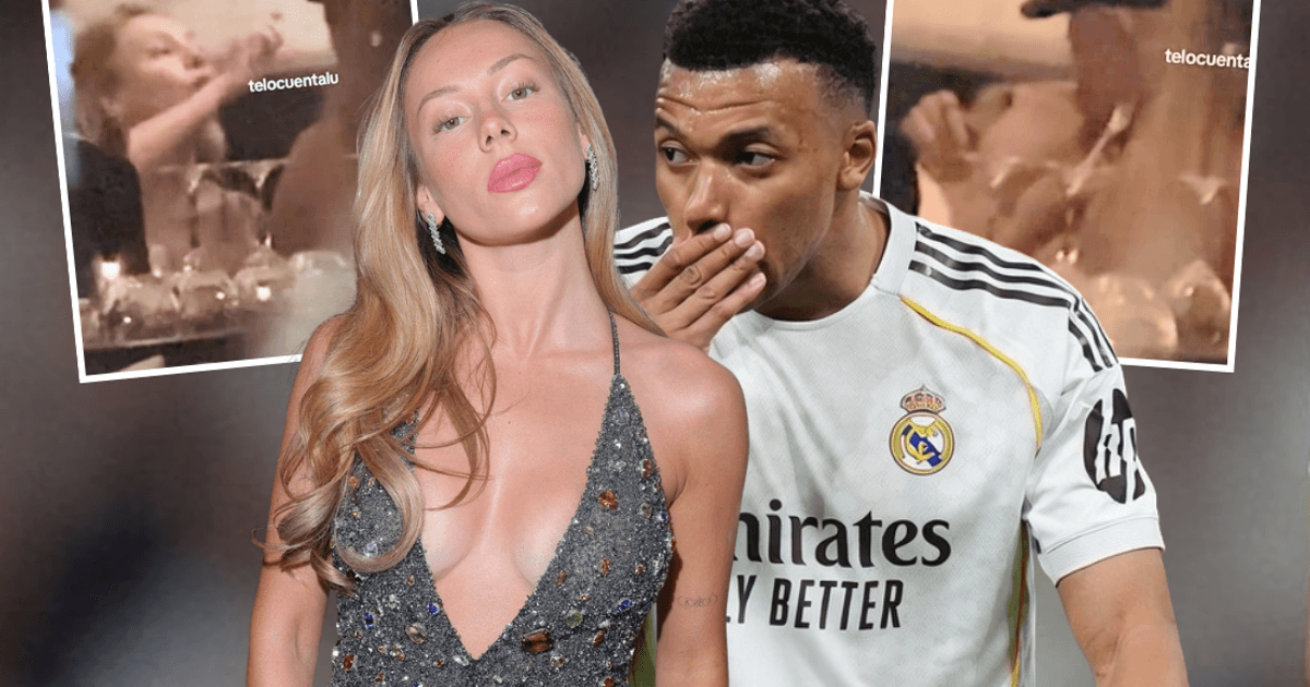 Kylian Mbappé Shares a Passionate Moment with Ester Expósito After Girona Draw Kylian Mbappé Shares a Passionate Moment with Ester Expósito After Girona Draw